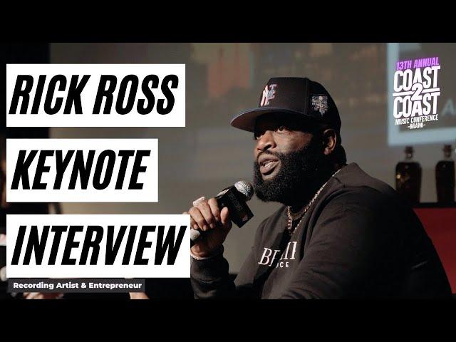 Rick Ross Keynote Interview at 2021 Coast 2 Coast Music Conference