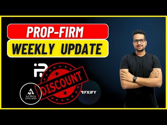 Weekly Prop Firm Update: Payouts, Discounts & US Trader Access