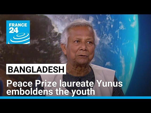 Yunus emboldens Bangladesh's youth to 'provide leadership, creating a new world for the whole world'