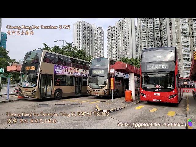 【真特快】Hong Kong Bus KMB X42C ATENU374 @TC7077 Cheung HangYau Tong 青衣長亨油塘