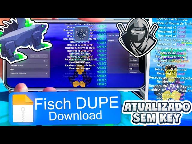 SCRIPT DE DINHEIRO E DUPE INFINITO PARA FISCH! FARMANDO 300K EM 10 SEGUNDOS!