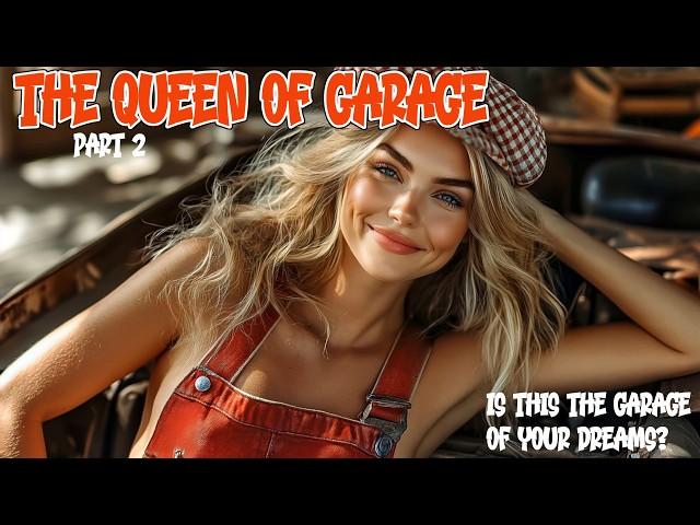 The Queen of  garage. American Beauty. Panavision 70 AI Video Music..