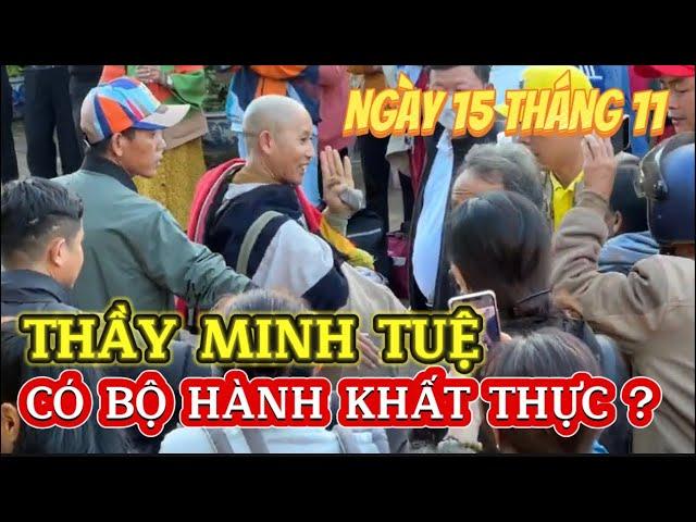 Ngày 15 tháng 11. Út Thìn đã có mặt. Thầy Minh Tuệ có bộ hành khất thực ? #thichminhtue #minhtue