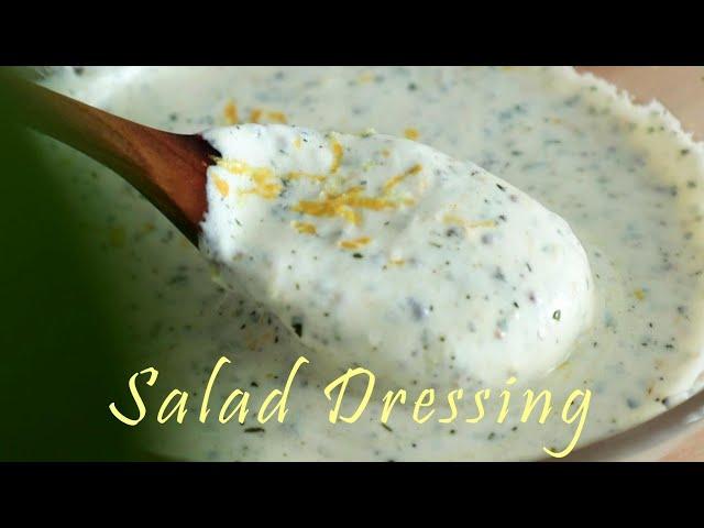 I've made this salad dressing hundreds of times because it's the perfect