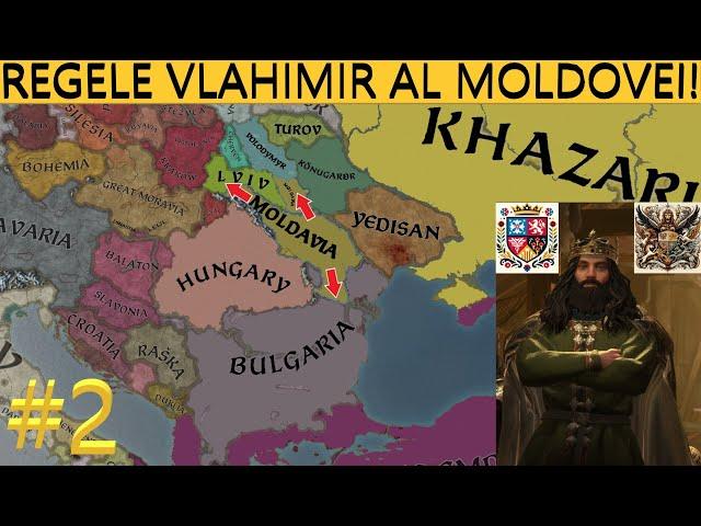 CK3 - Vlahimir Leul, Unificatorul Moldovei (867-872) - #2