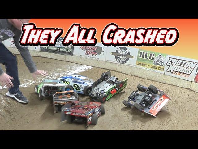 NON STOP RACING ACTION at the Factory RC Raceway | 12T mudboss