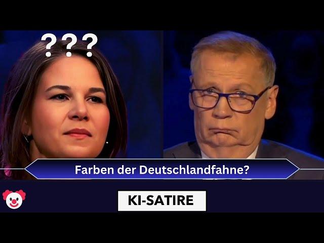 Annalena Baerbock bei "Wer wird Millionär?" | WWM KI-Parodie 1