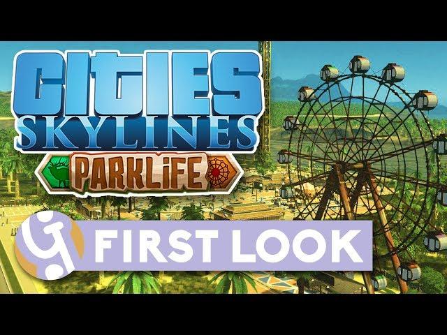  Theme Parks! | Cities: Skylines Parklife First Look