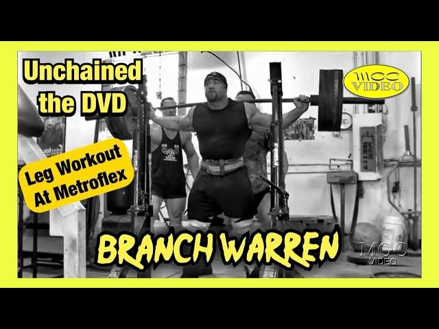 Branch Warren - Leg Workout - Unchained DVD (2006)