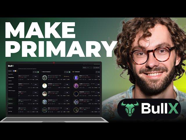 How To Make Wallet Primary on BullX.io