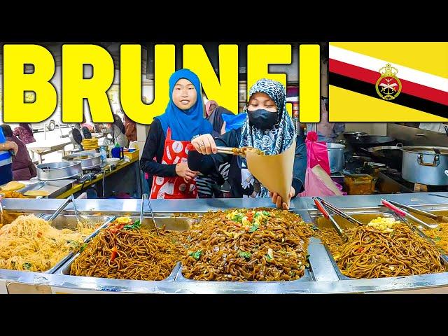 Street Food In Bandar Seri Begawan BRUNEI Is AMAZING!!!