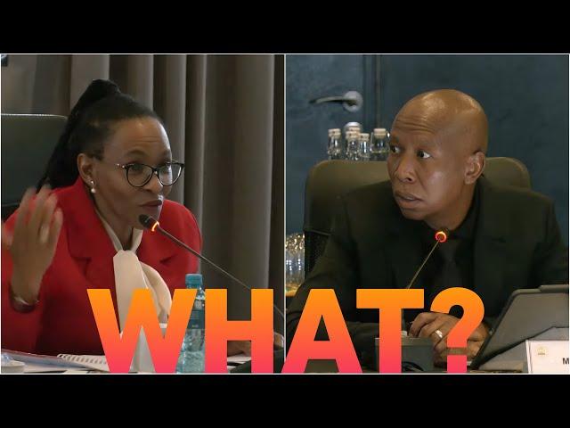 Julius Malema take on Chief Justice Maya about asking many questions.