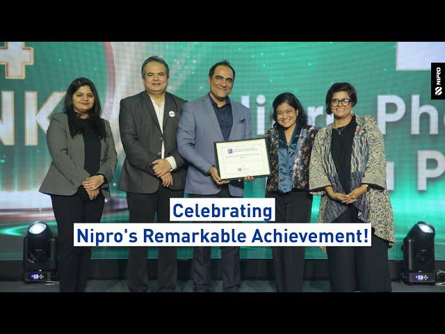 Celebrating Nipro's Remarkable Achievement!