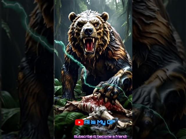  THE BATTLE THAT BROKE THE ICE AGE: Sabertooth vs Mega-Bear—AI Art So Real You Can Smell the Blood!