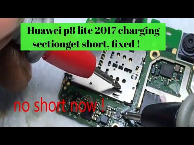 HUAWEI P8 LITE 2017 CHARGING SECTION GET SHORT FIXED