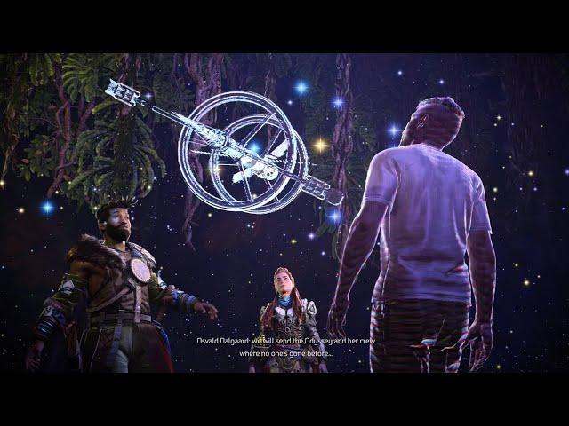 Horizon Forbidden West Aloy and Varl discover Far Zenith Corporation plans