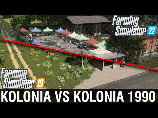 KOLONIA - 🟧FS19 vs 🟦FS22