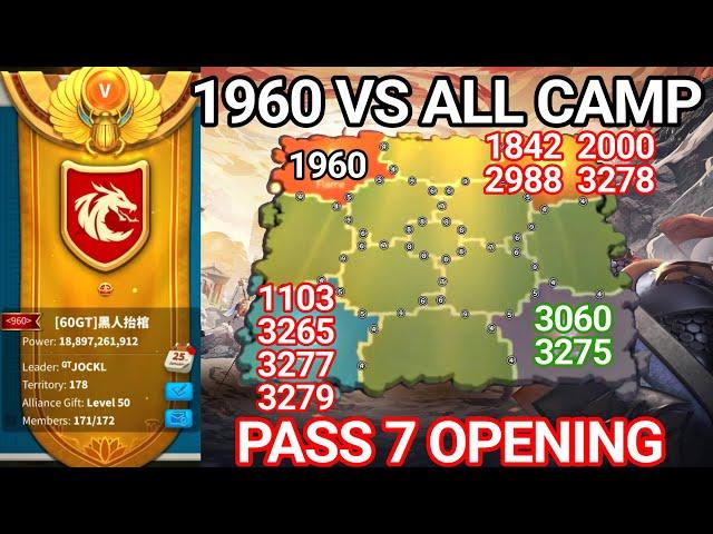 [萬國覺醒] 1960 VS ALL CAMP 關卡7開放 #C12400