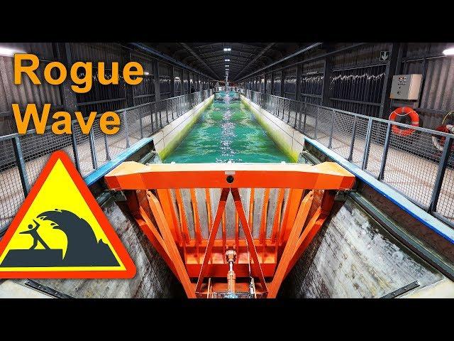 Rogue Wave created by Wave Generator