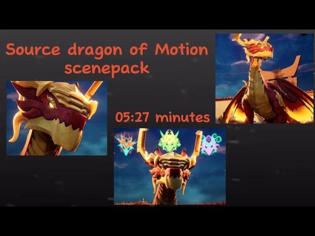 Source dragon of Motion Scenepack (no cc) #fy #foryou #fyp #ninjagolego #lego #ninjago #scenepack