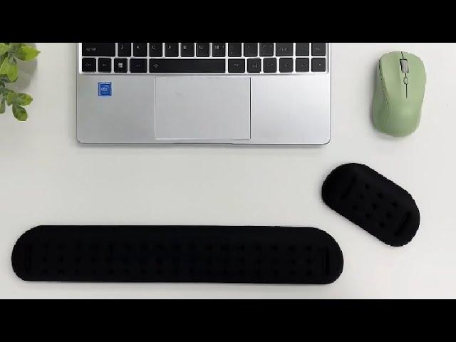 Upgraded Silky Wrist Rest for Keyboard and Mouse, Ergonomic Wrist Support for Keyboard Review