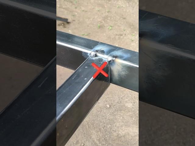 amazing! This welder shows a square tube joining technique that many may not know about