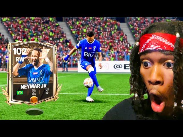 Neymar with 102 Dribbling is INCREDIBLE - FC MOBILE