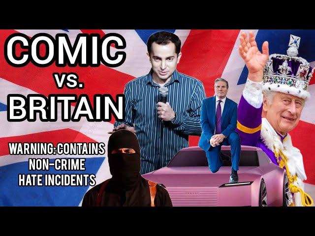 Comedian vs. Britain Compilation | Nicholas De Danto