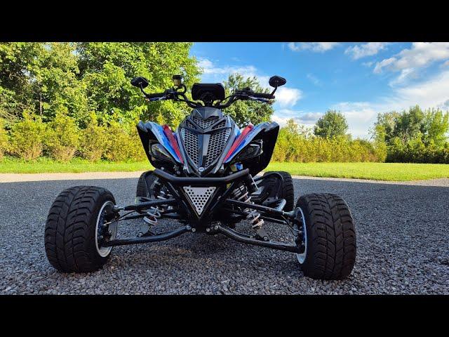 Custom QUAD 200+  BMW   M - 1000 RR in Yamaha Raptor 