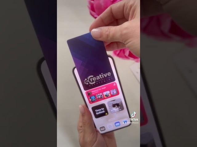 Tap into the future. #nfcbusinesscard #vistaprint #marketingagency