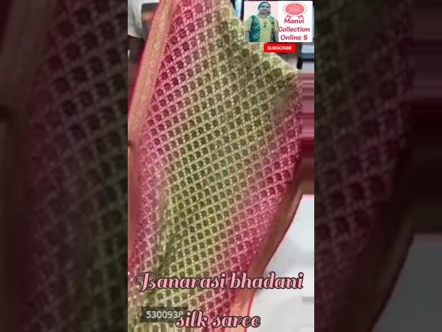 Beautiful women Banarsi bhadani silk saree|free home delivery