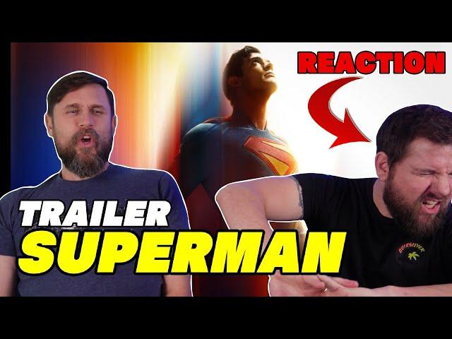 Superman Trailer 2025 | REACTION | James Gunn | Nicholas Hoult | David Corenswet | Rachel Brosnahan