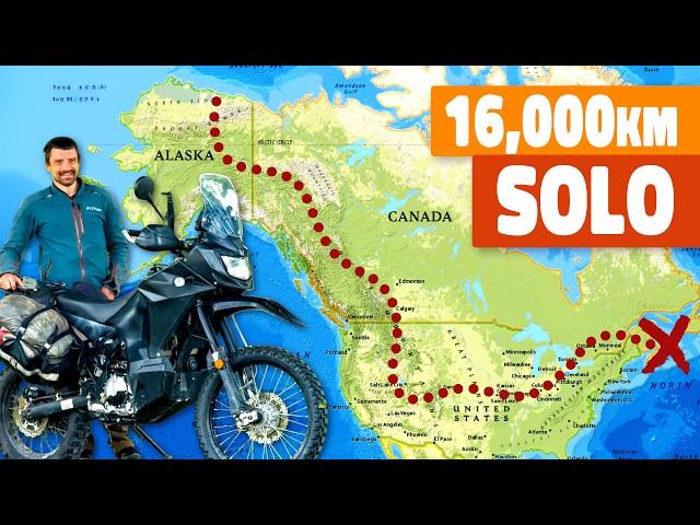 3 Months Across North America by Motorcycle