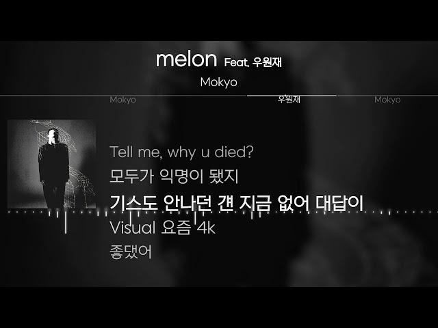 Mokyo - melon (Feat. 우원재) [Lyrics]