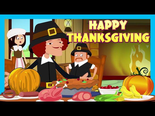 Thanksgiving Story for Kids | Best Stories for Kids | Tia & Tofu | T-Series Kids Hut