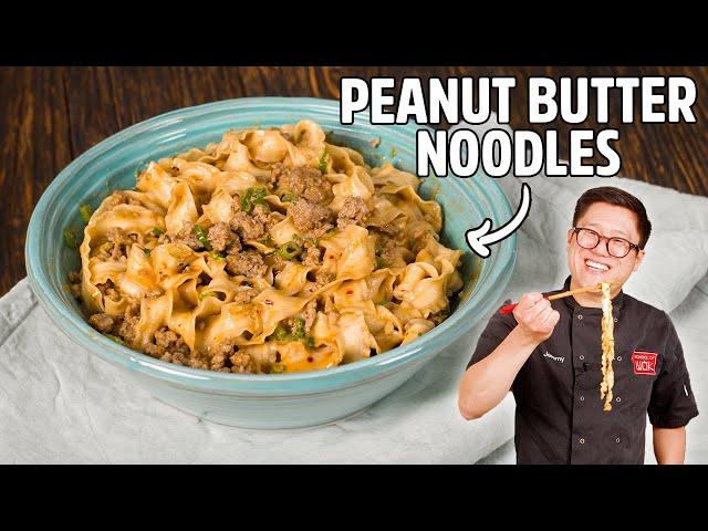 Deliciously Spicy Peanut Butter Noodle Recipe!