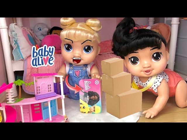 NEW Baby alive dolls order stuff online with Mommy’s credit card! 