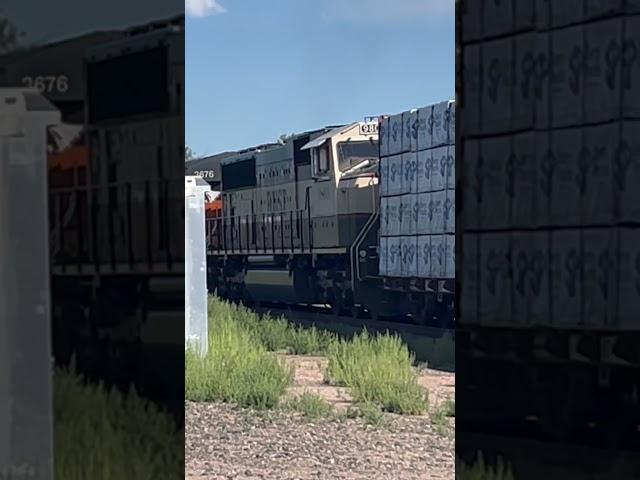 BNSF #9803 on a southbound manifest!