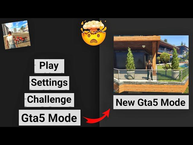 Finally Indian Bikes Driving 3D  Ke New Update Me New Gta5 Mode Aagya  With Secret Cheat code #1