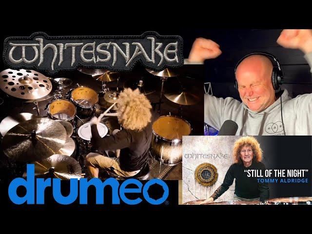 Drum Teacher Reacts: Tommy Aldridge Plays "Still Of The Night” | Whitesnake