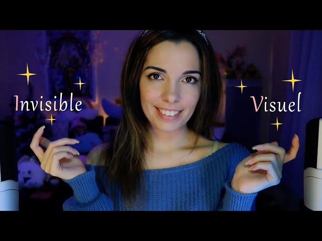 ASMR FR ~ Fall Asleep Magically with Me Invisible Triggers & Visual Air Tracing/Tapping/Scratching