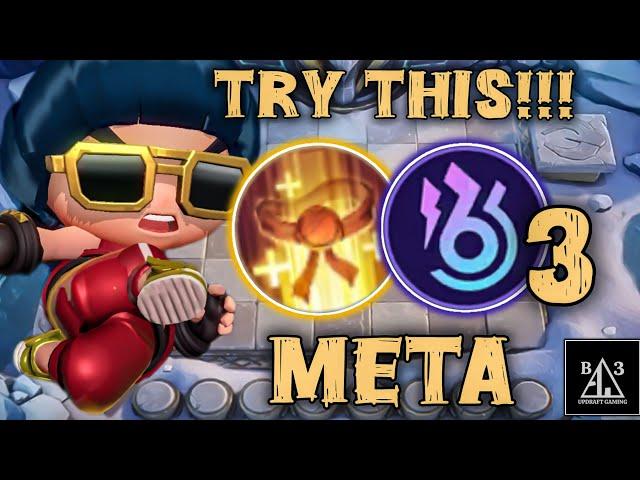 MAGIC CHESS | EASY S.T.U.N USING CHOU SKILL 2 | META