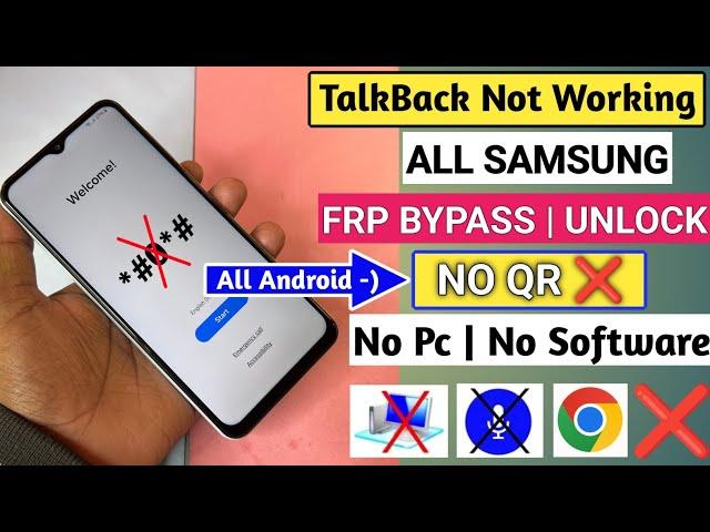 All Samsung FRP Bypass 2025 (100% FREE) Android 12-13-14 Latest Security️Frp Unlock Without Pc 2025