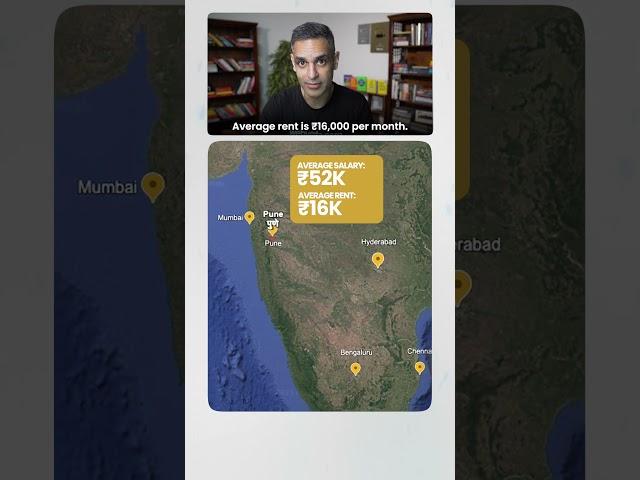 Aap inn CITIES main RENT kitna de rahe hain?! | Ankur Warikoo #shorts