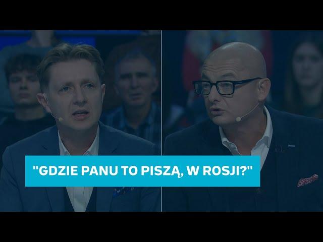 Skoczyli sobie do gardeł w studiu. Poszło o Ukrainę