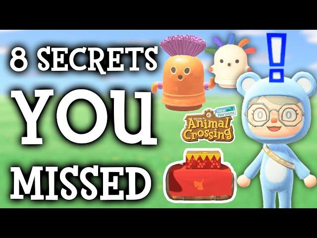 Animal Crossing New Horizons: 8 Secrets You Didn't Know!