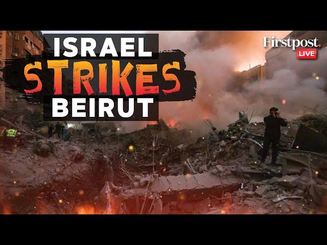 Israel Strikes Beirut LIVE: Israel Attacks Hezbollah Headquarters in Lebanon | Israel Hamas War