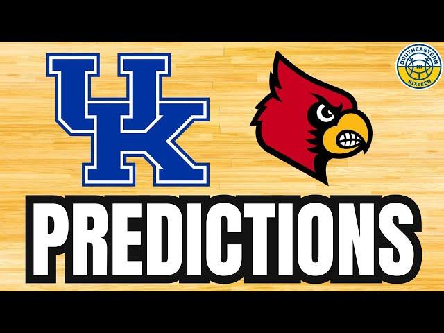 Kentucky vs. Louisville PREDICTION | 2024 SEC Basketball Predictions