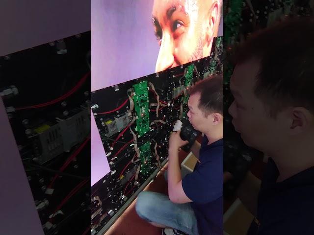 From Box to Screen – LED Module Installed in Minutes! #ledscreen #ledmodule