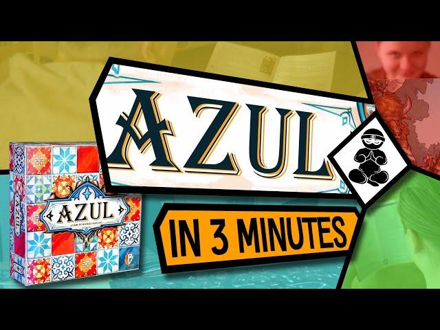 Azul - How to Play in 3 minutes - BoardgameNinja - Kiesling - Plan B Games